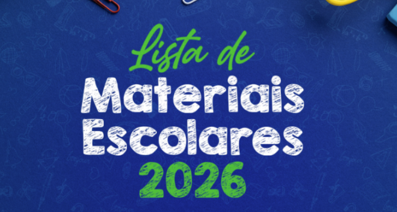MATERIAL ESCOLAR - EDUCAÇÃO INFANTIL (2 E 3 ANOS)