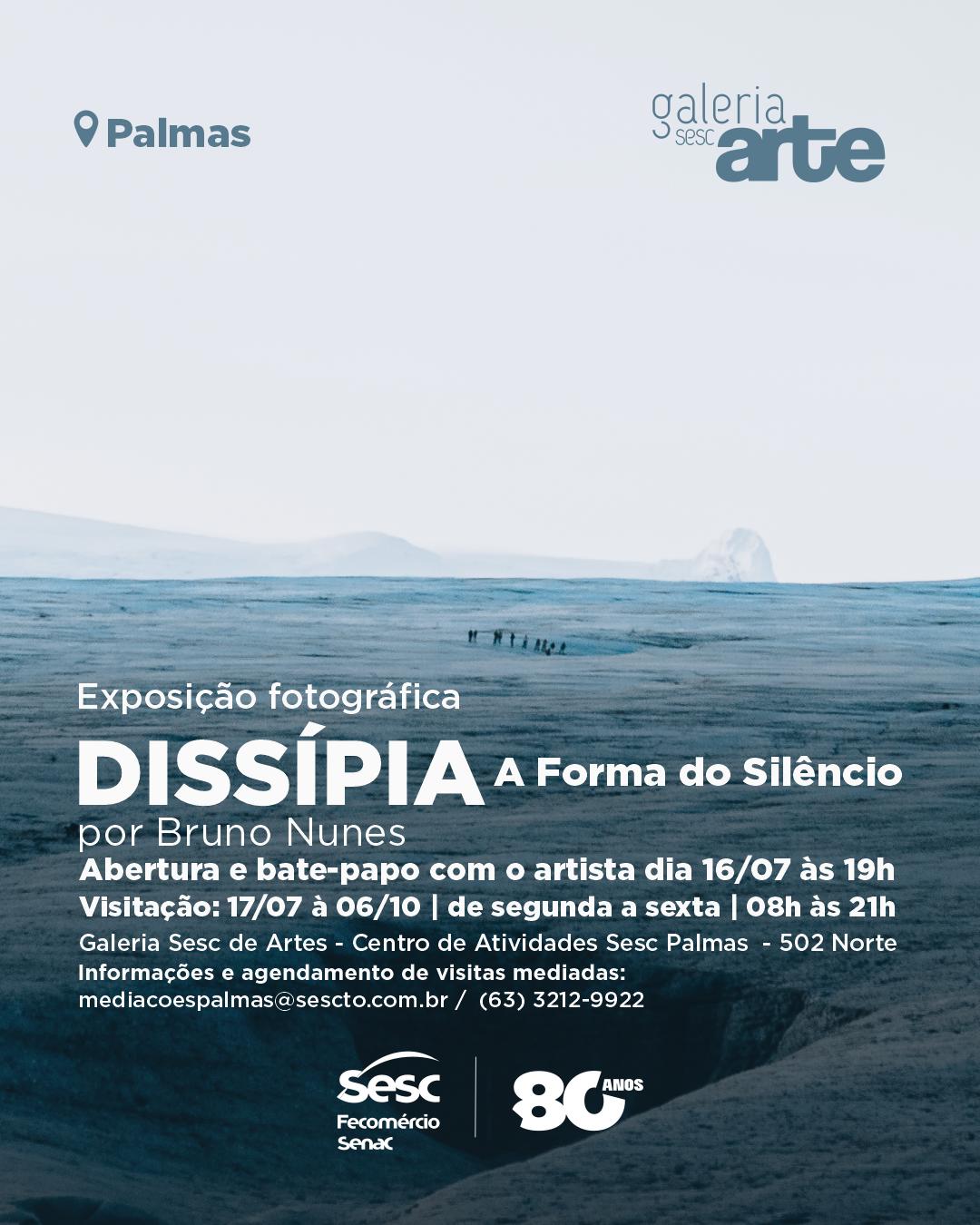 Exposição Dissípia: A Forma do Silêncio por Bruno Nunes