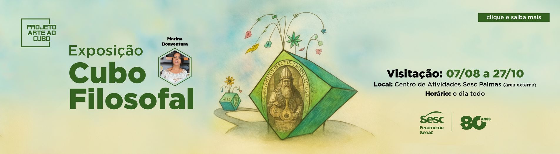 Exposição Arte ao Cubo - Cubo Filosofal